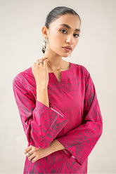 2-Pc Printed Lawn Shirt with Straight Trouser SCPM3-005